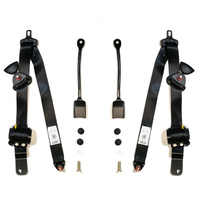  Suits Holden Commodore VL 1986-89 Sedan Front Seat Belt Kit - ADR Approved