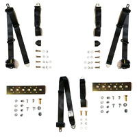 Rear Seat Belt Set to Suit 1985-87 Toyota Corolla AE, EE80 Series Hatchback ADR