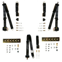  Rear Seat Belt Set to Suit 1990-93 Toyota Starlet EP80R Hatchback ADR