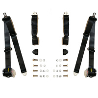 Rear Seat Belt Set to Suit Toyota Corolla 1991-99 AE Series Sedan - ADR Approved