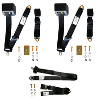 Rear Seat Belt Kit For Holden Commodore VB VC Sedan Rear Seat Belt Kit - ADR Approved