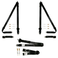  Front Bench Seat Belt Kit for Holden LC Sedan - Set of 3 - ADR Approved