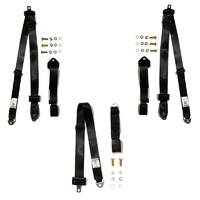 Front Seat Belt Kit to Suit Toyota Landcruiser 1980-84 FJ40 3 Door Station Wagon