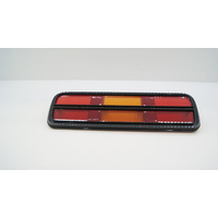 FORD XB-XC COUPE REAR TAIL LIGHT LENS BLACK