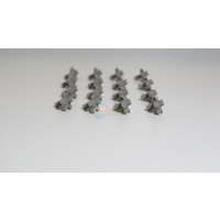 Chrome Grille Mould Clips suits Ford  XY - 16 Pieces