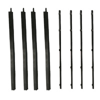 Complete Door Belt ( Weather Strip ) Kit for Holden Torana LC LJ Sedan - 8 Pieces