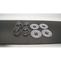 Door Handle Backing Plate and Spring Kit for Holden FE-WB Torana LC-UC 