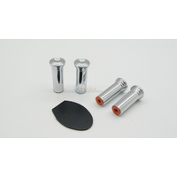 Chrome Door Lock knobs suits Early Holden - 4 Only
