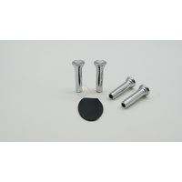 Chrome Door Lock knobs suits Holden HK HT HG HQ HJ HX HZ WB LC LJ LH LX UC - 4 Only