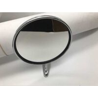 4 and 3/4 Inch Round Chrome Mirror – Universal Fitment