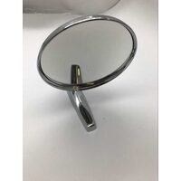 4 And 3/4 Inch ROUND CHROME MIRROR – UNIVERSAL FITTING