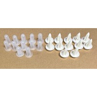 Front Door Trim Clip Set for Chrysler Valiant VF VG 2 Door Coupe - Does One Door Only