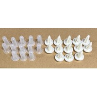 Front Door Trim Clip Set for Chrysler Valiant VH VJ VK CL Charger - Does One Door Only