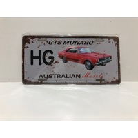  GTS Monaro HG Metal Sign