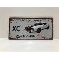 Ford Cobra XC Metal Sign