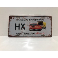  Holden Sandman HX Metal Sign