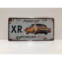 Ford GT XR Metal Sign