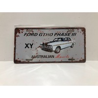  Ford GTHO Phase 3 XY Metal Sign