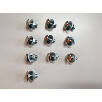 Front or Rear Bumper Bar Bolt Pack for Holden HD HR Ute Van - 10 Pieces