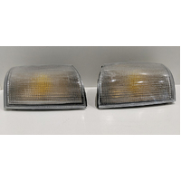 White Front Indicator Corner Lamp for Holden Commodore VH VK 1981-84 VS16295 - Left and Right Hand - Pair