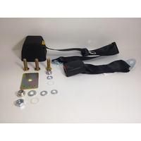 REAR RETRACTABLE WEB SEAT BELT 0-0 ON TOP OF PARCEL SHELF - GREY WEBBING