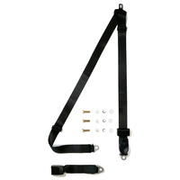 Seat Belt Non Retractable Lap Sash 2.0 Metres Length with 275mm Web Buckle