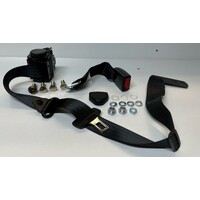 Retractable Seat Belt 90-90 ON Pillar 3.2M with 275mm Fixed Webbing Buckle - ADR