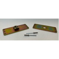 APV Offset Mounting Plate and Support Bracket Fitting Kit 100mm long x 40mm wide