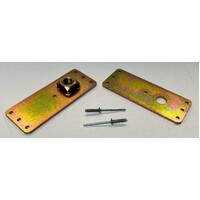 APV Offset Mounting Plate and Support Bracket Fitting Kit 100mm long x 40mm wide