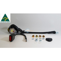  90-90 IN PILLAR 3.2M LONG 350mm STALK BUCKLE SEAT OR TUNNEL MOUNTED