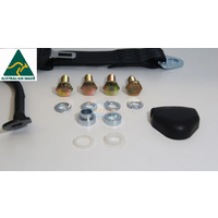 90/90 IN PILLAR STALK BUCKLES FLOOR MOUNTED 350mm LEFT HAND