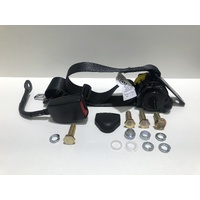  Retractable Seat Belt 90-90 On PIllar 3.2m Standard Length + 250mm Stalk Buckle