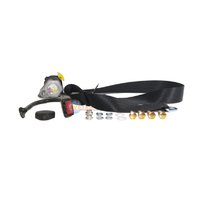 Retractable Seat Belt 100/90 In Pillar 250mm Stalk Seat or Tunnel Mounted Buckle - Left Hand Side