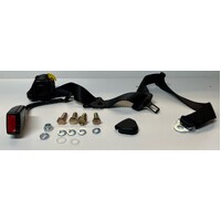 APV 100/90 Retractable Seat Belt In Pillar 3.2m length 250mm Floor Mount Stalk Buckle - Left Hand Side