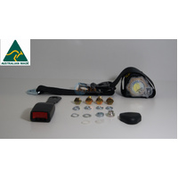  100/90 In Pillar Seat Belt 170mm Stalk Buckle Shorter 2.6 Metre Webbing - Right Hand Application