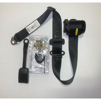   Retractable Seat Belts 80-90 In PIllar Left Hand 170mm Seat Mounted Buckle