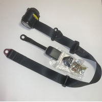  Retractable Seat Belts 80-90 In PIllar Right Hand 170mm Seat Mounted Buckle