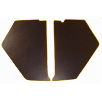  Black Embossed Board Kick Panels for Holden 48-FJ – Pair