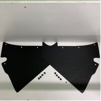  Black Embossed Board Kick Panels Suits Holden FB-EK - Pair