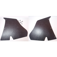  Black Embossed Board Kick Panels for Holden EJ - EH - Pair