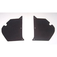  Black Embossed Kick Panels for Holden HK HT HG  – Pair including Fasterners