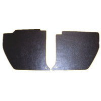 Black Embossed Kick Panels Inc Fasteners for Holden HQ - Panel Van Sedan Wagon Coupe or Ute