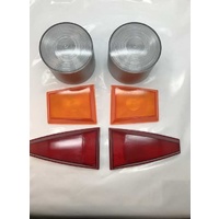 Front & Rear Indicator and Tail / Brake Light Lens Kit for Holden HR Premiere