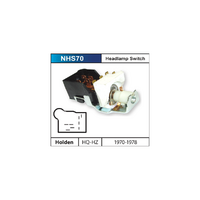 Quality New Headlight Switch for Holden HR HK HT HG HQ HJ HX HZ WB Torana LC LJ LH LX UC