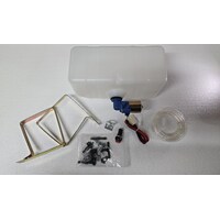  Windscreen Washer Pump Bottle Kit Horizontal Mount for Holden Models & Universal applications.