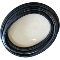 Rear Windscreen Seal to suit Holden HT HG Kingswood GENUINE QUALITY.Round corners.Takes Chrome