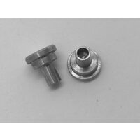 Stainless Steel Quarter Vent Rivets for Holden FE-HG Quarter Vent Rivets (2 Pack)
