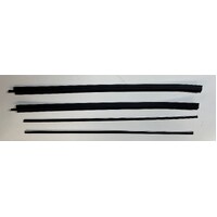  Front Inner and Outer Door Belt ( Weather Strip ) Kit for Holden Torana LC LJ Coupe - Left and Right Hand Side - 4 Pieces