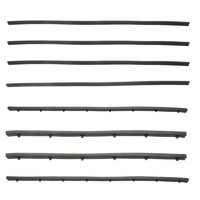  Complete Door Belt Weather Strip Kit for Holden HQ HJ HX HZ for All 4 Doors - 8 Piece