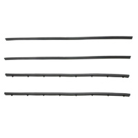 To suit Holden HQ HJ HX HZ WB Front Door Belt Weather Strip Kit - 4 Piece